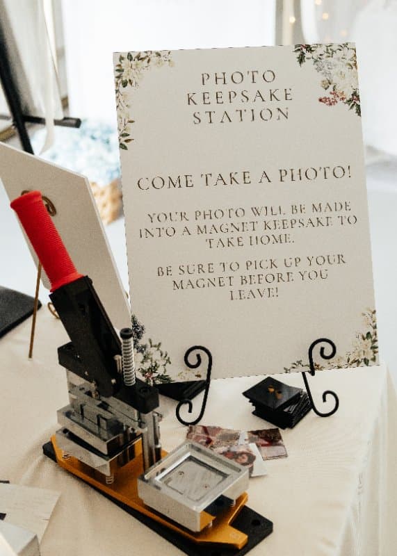 Keepsake Press Magnets - Interactive experience provider