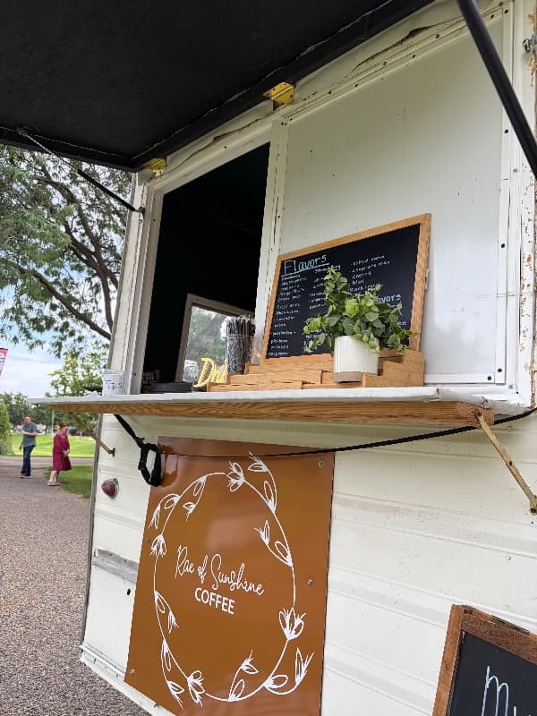 Rae of Sunshine Coffee Company - Drink cart in Nampa