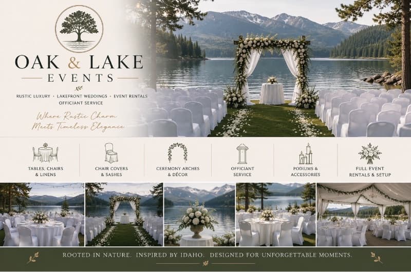 Oak & Lake Events - Empresa de alquiler